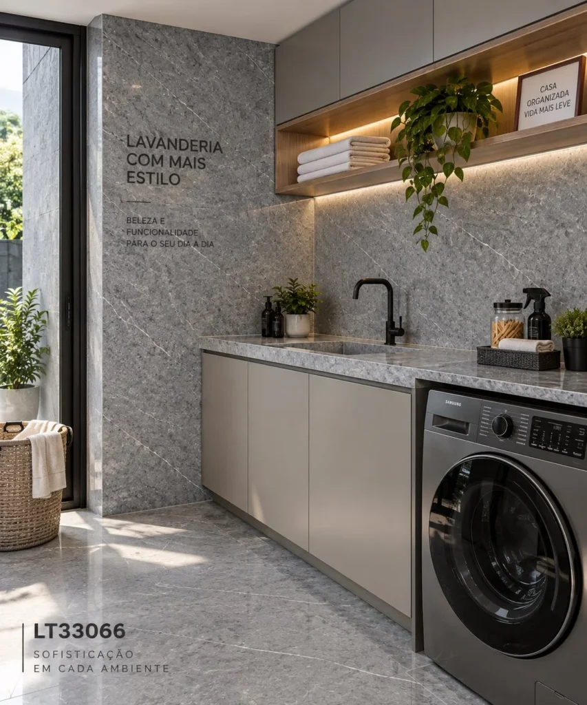 Grigio Essenza aplicado em ambiente